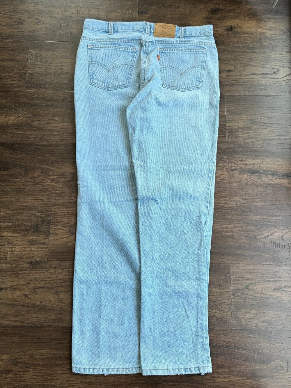 Levi's Orange Tab 90s Blue Regular Fit Vintage Jeans - Size 36x30